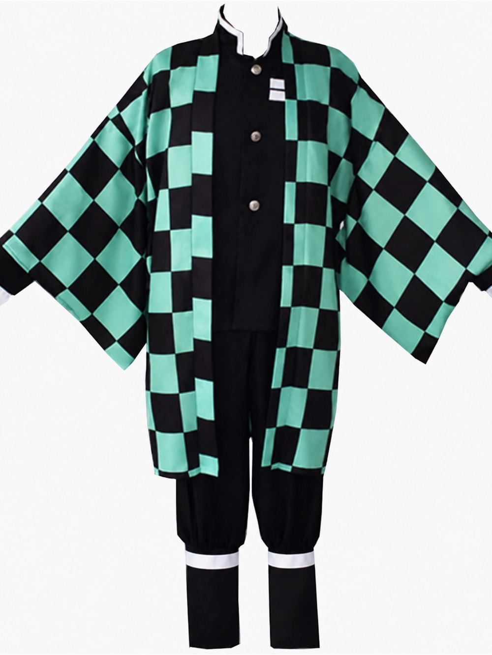 Tangiro Demon Slayer Youth L Halloween Cosplay Kimono Costume